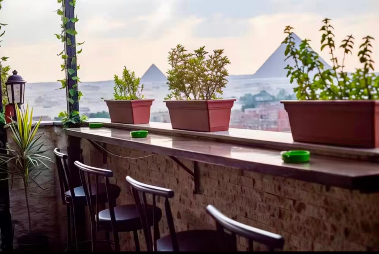 Topaz Pyramids View Inn Kafret el-Gabal 外观 照片