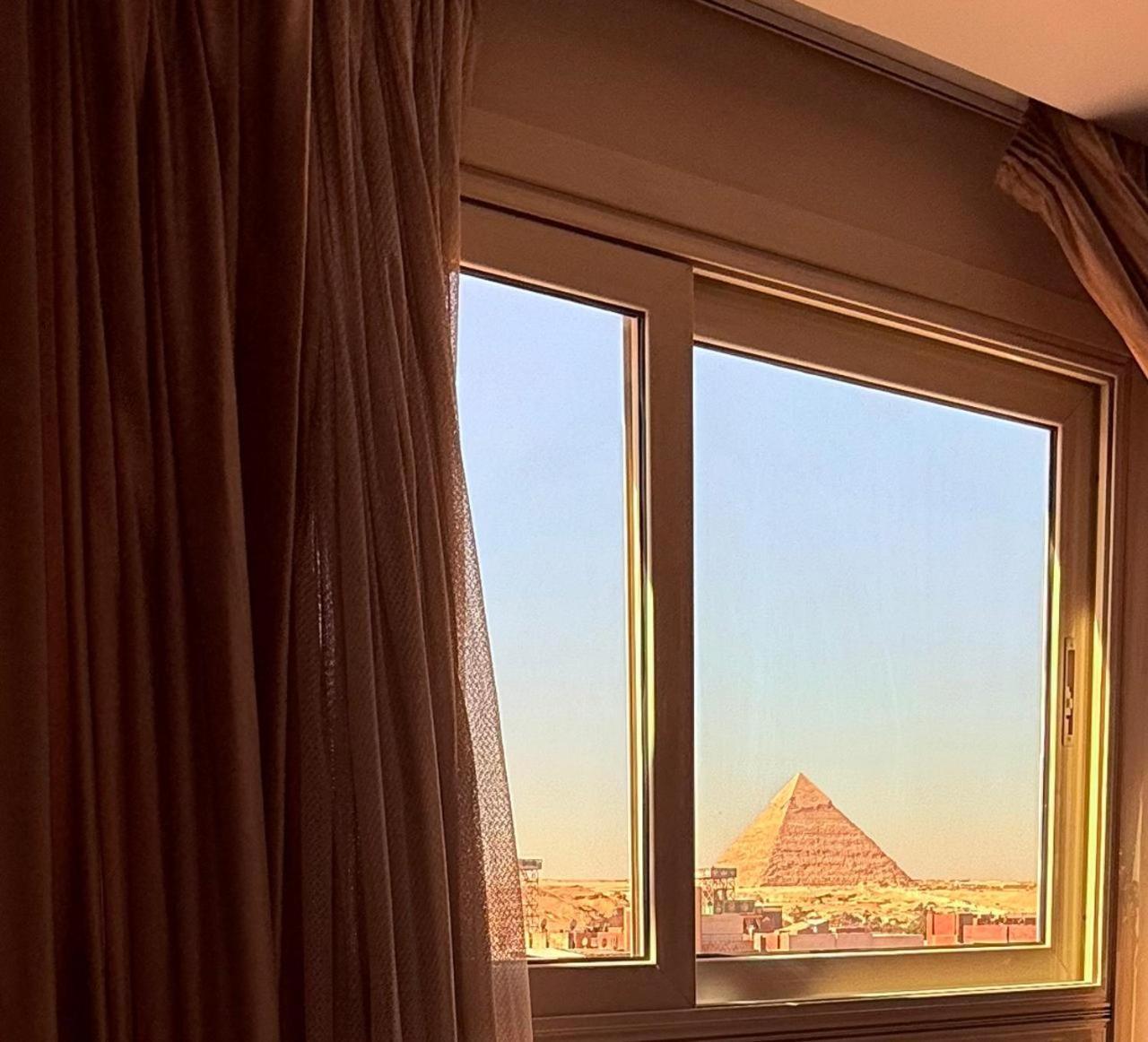 Topaz Pyramids View Inn Kafret el-Gabal 外观 照片