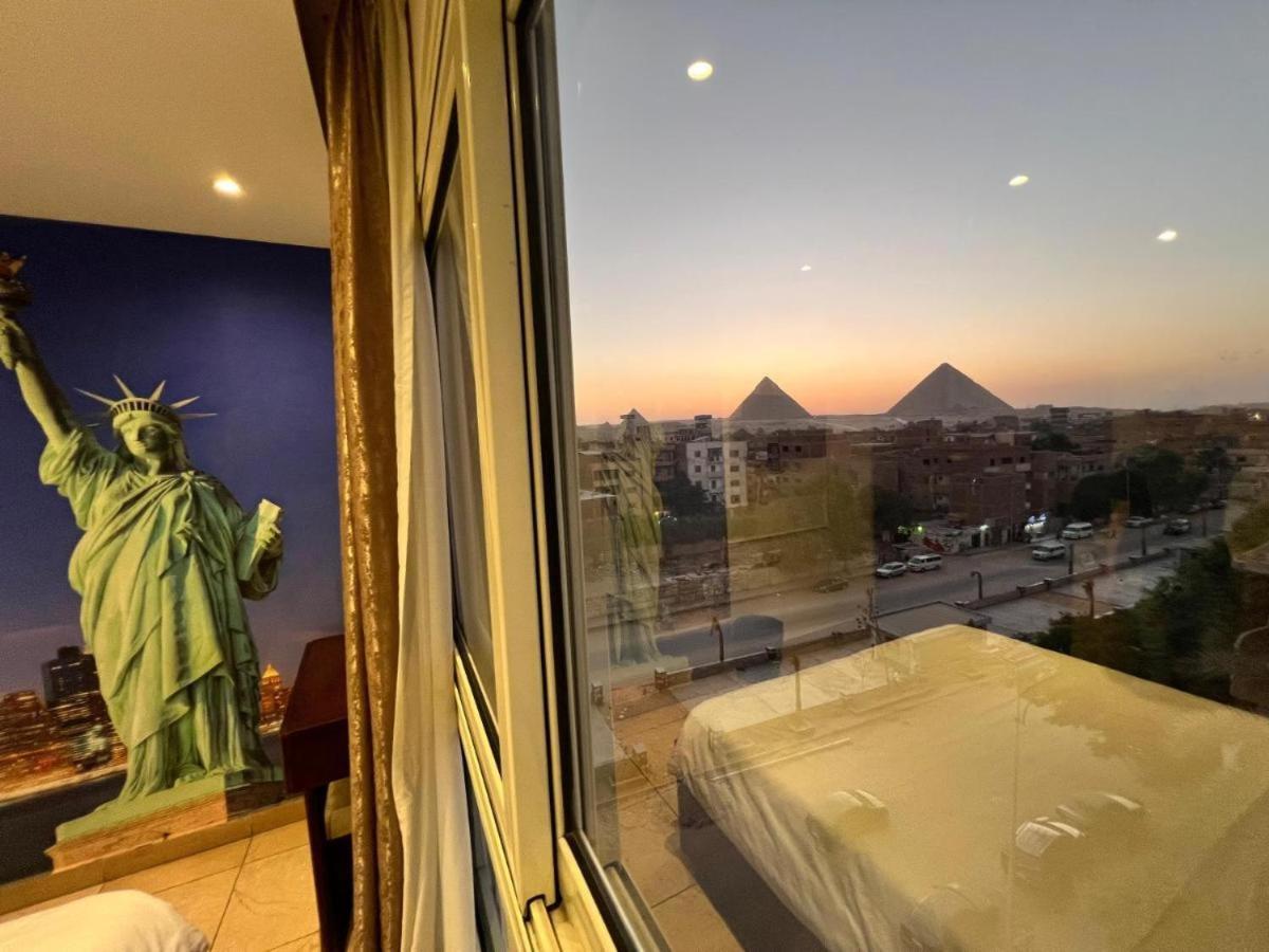Topaz Pyramids View Inn Kafret el-Gabal 外观 照片